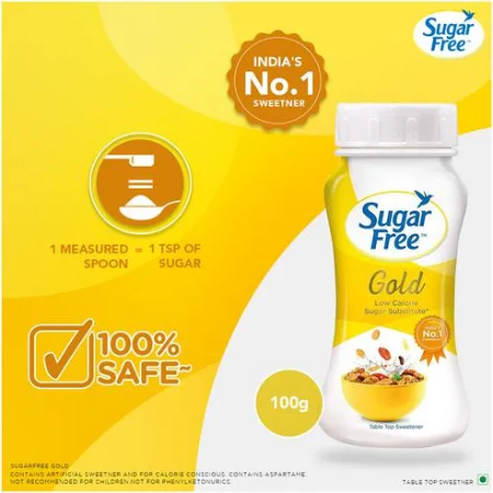 Sugar Free Gold Low Calorie Sweetener - Jar