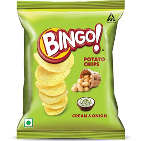 Bingo Potato Chips - Cream & Onion