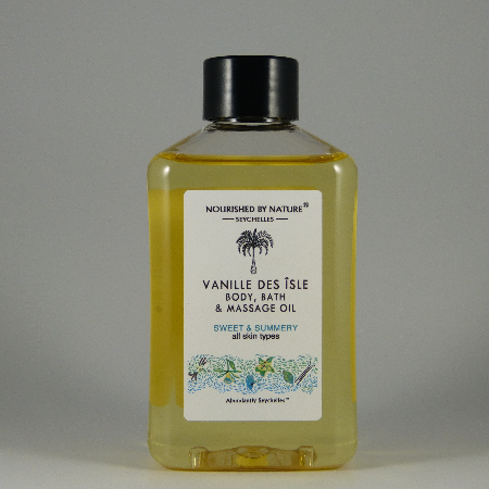 Vanille des isle Sweet Summery Bath, Body & Massage Oil (150ml)