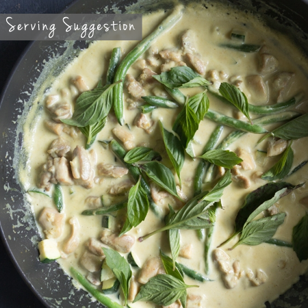 LGM Gourmet Chicken fresh green curry (225g)