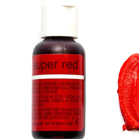 Liqua Gel Colour-Super Red