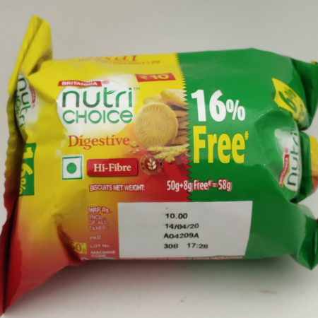 Nutri Choice Digestive Biscuit-50G