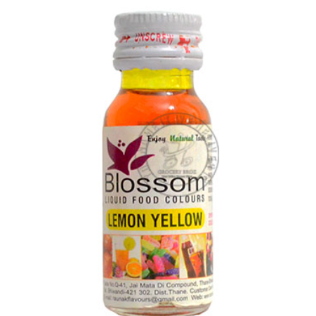 Blossom Liquid Food Colour-Lemon Yellow