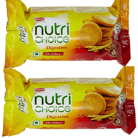 Nutri Choice Digestive Biscuit-100g(pack of 2)