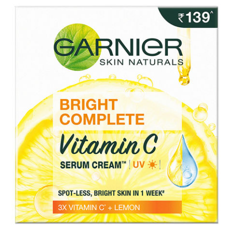 Garnier Bright Complete Vitamin C  Serum Face Cream-45g