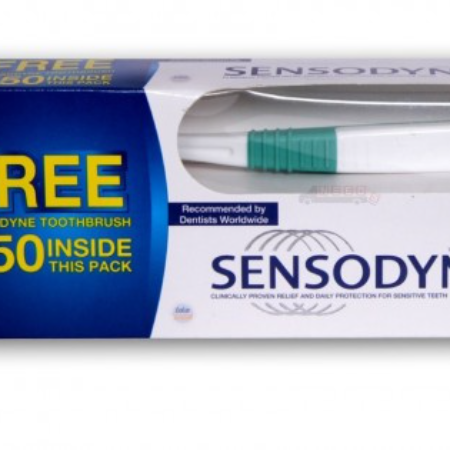 Sensodyne Fresh Gel Toothpaste With Free Toothbrush Worth Rs-50/--150G