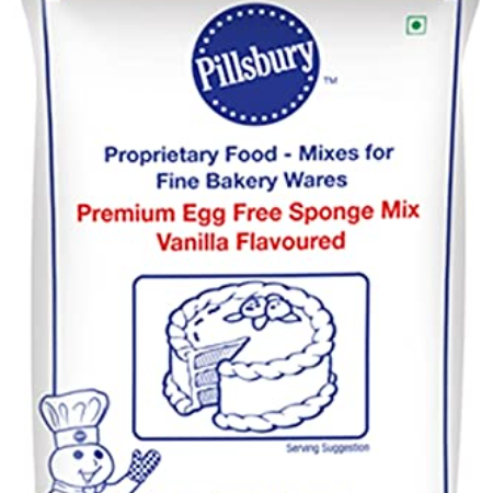 Pillsbury-Premium Egg Free Sponge Mix Vanilla Flavoured-5KG 