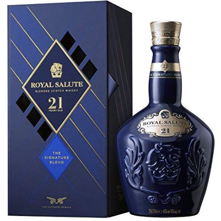 Chivas Royal Salute 21 Year Old Blended Scotch Whisky (700ml).