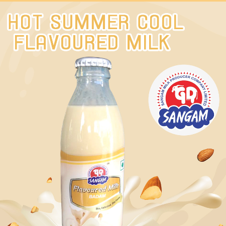 Sangam Badam Flavoured Milk 