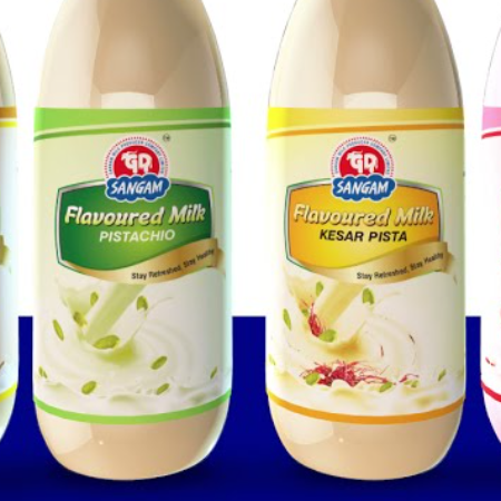 Sangam Pista Flavoured Milk