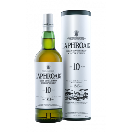 Laphroaig 10 Year Old Islay Single Malt Scotch Whisky (1L)