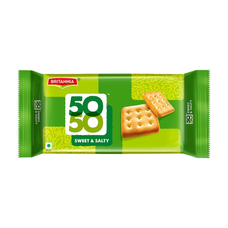 Britannia Biscuits 50-50 