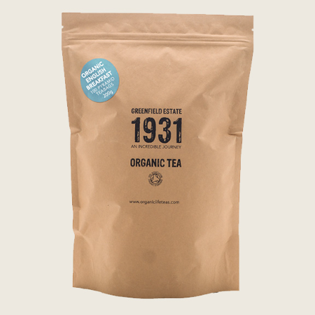 English Breakfast 100 Pyramid Tea bags - Organic Life (200g)