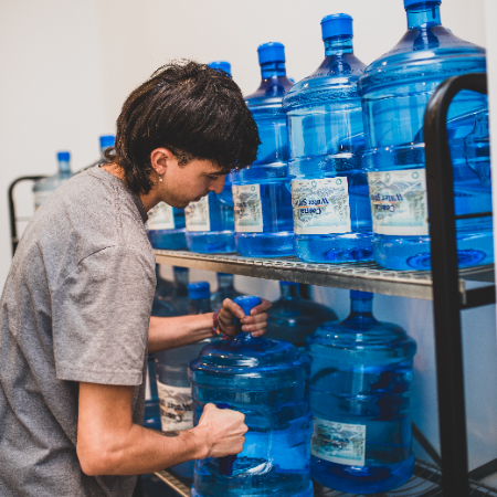 Water Bottle Racks