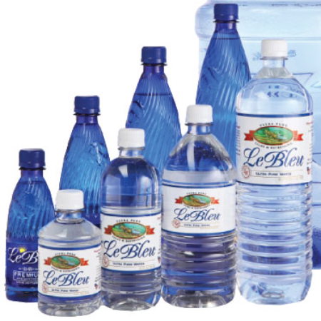 Le Bleu Bottled Water by the Case