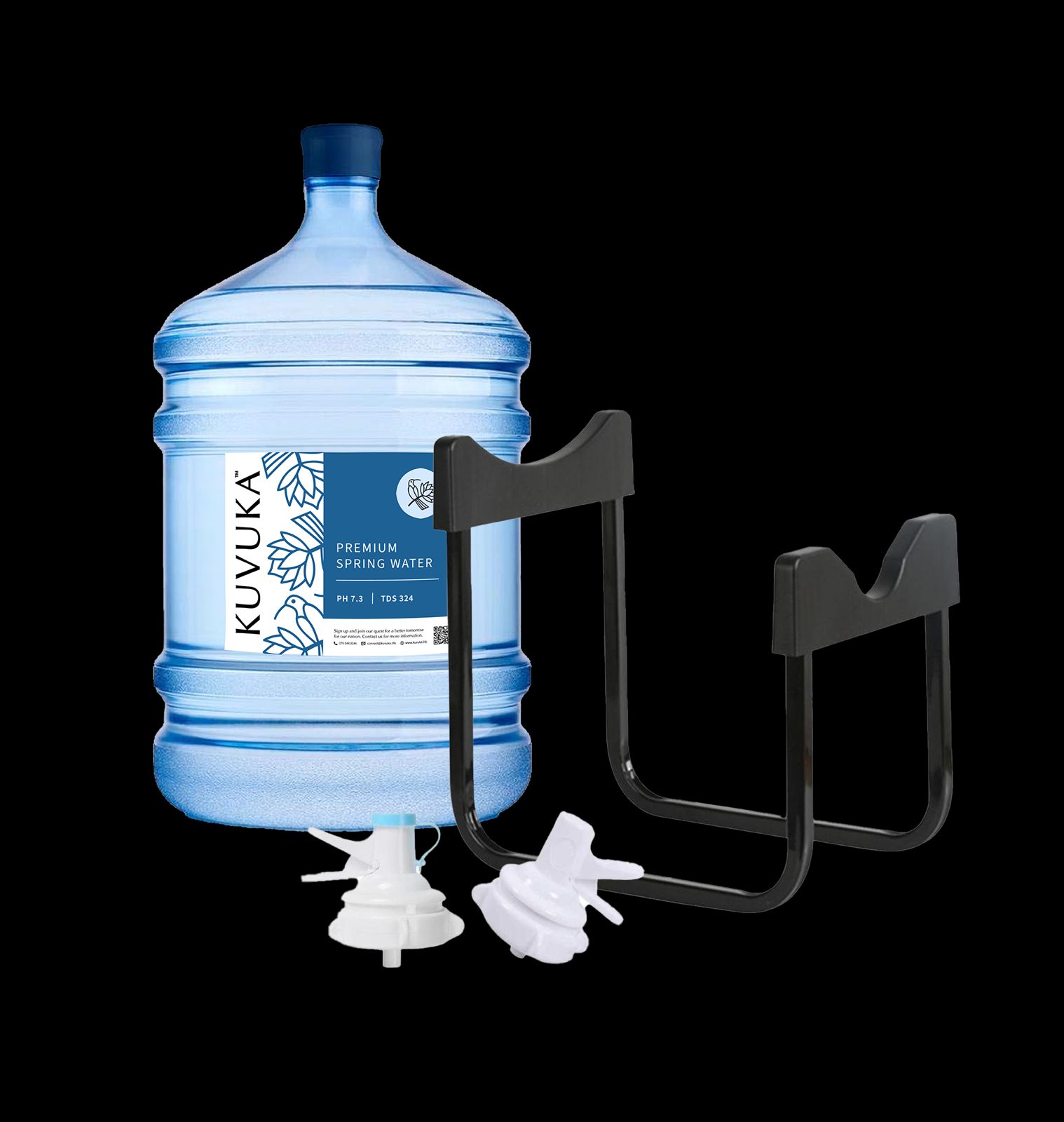 Tap & Stand + 2 x 19l Bottled Spring H20